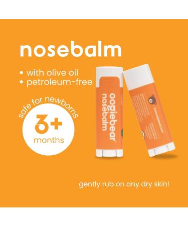 OoogieBear Organic Body Balm - Relief for Dry Itchy Skin & Congestion - Safe for Infants - Travel Size with Pouch - Doctor Made - Buy Online on GoSupps.com