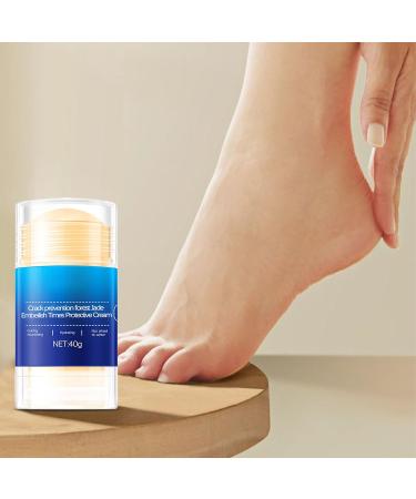 Stick for cracked heels moisturizing cream stick for feet caring for the skin care of women men seniors sports - Buy Online on GoSupps.com