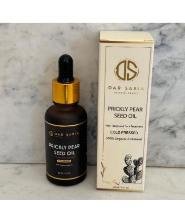 BEST PURE and ORGANIC BARBARIAN FIG SEED OIL for face. Excellent anti-aging and anti-dark circles oil. 100% pure natural vegan and ecocert. Cold pressure: extra-virgin anti-UV lacon. 30ml - Buy Online on GoSupps.com