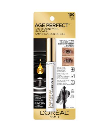 L'Oreal Paris Age Perfect Lash Magnifying Mascara Black - 0.28 oz | Washable Mascara - Buy Online on GoSupps.com