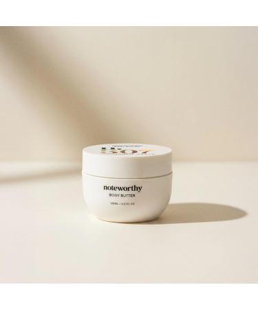 Noteworthy n 307 Sunlit Grove Body Butter Mandarin Basil & Sandalwood | Ultra-Rich Hydrating Body Cream for Soft Silky Skin | Luxurious Fast-Absorbing Moisturizer - Buy Online on GoSupps.com