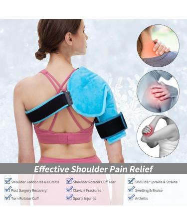 Shoulder Ice Bag for Rotator Cuff | Reusable Cooling Pads & Warm Compress | Pain Relief & Recovery - Buy Online on GoSupps.com
