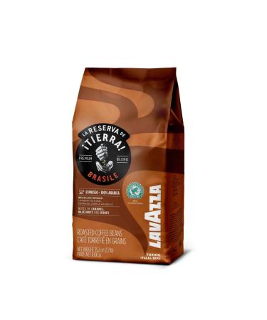 Lavazza Tierra Brasile Arabica Coffee 1.00 kg CD-Lavazza Tierra Brasile - 100% Arabica Brasile 1 kg (Pack of 1)