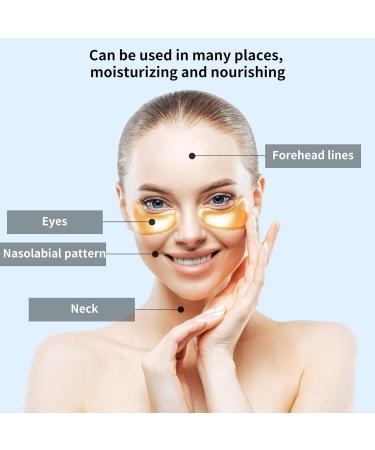 5 Pairs Crystal Eye Masks for Swollen Eyes & Dark Circles | Reduce Fine Lines & Puffiness - Buy Online on GoSupps.com