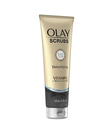Olay Vitamin C & Black Charcoal Detox Face Scrub 4.2 oz - Buy Online on GoSupps.com