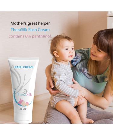TheraSilk 50ml Diaper Rash Cream with Intense Silk Protein - Soothes and Protects Baby's Skin - Buy Online on GoSupps.com