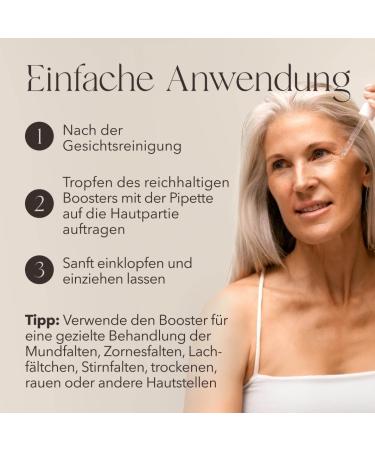  mellow NOIR mellow NOIR Concentrated Booster 3 x 30ml | Immediately Firming | Vegan Neutral & Clean | Hyaluronic Acid Face Serum | Certified Natural Cosmetics | Eye Serum - Buy Online on GoSupps.com