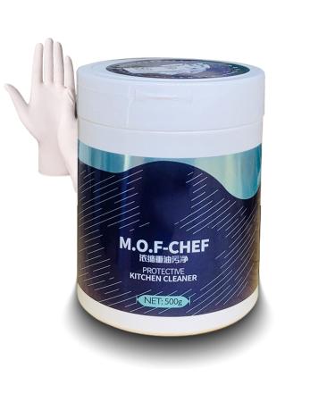 Mof Chef Cleaner Powder Heavy Duty Degreaser Cleaner Easy Off Heavy Duty Degreaser Cleaner M.O.F-Chef Protective Kitchen Cleaner Powder Heavy Kitchen Duty Degreaser (1 Bucket)