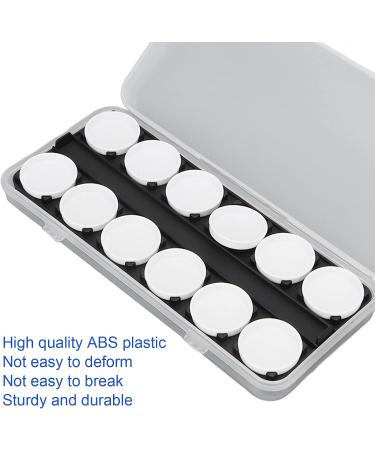 Nail Art Palette - Professional ABS 24 Grid Color Mixing Box Tray for Artists & Novices - White - Buy Online on GoSupps.com