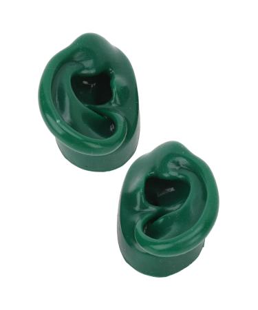 Water-Resistant Silicone Pair Ear Model for Acupuncture - Large Base, Green - Buy Online on GoSupps.com