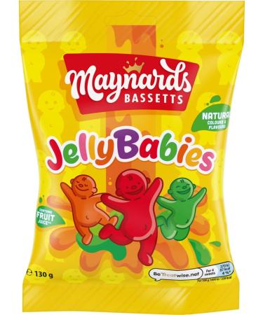  Maynards Bassetts Maynards Bassetts Jelly Babies 130 g - Buy Online on GoSupps.com