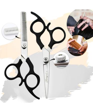 Haryali Professional Scissor Set- 6 Inch Hairdressing Barber Scissors and Hairdresser Thinning Scissors Set for Hair Cutting - Buy Online on GoSupps.com