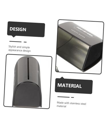 Hapinary Razenklingen Bank Disposal Case - Metal Blade Dispenser & Container | Trustproof Steel for Safe Blade Disposal - Buy Online on GoSupps.com