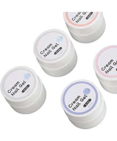 Cream Nail UV Gel Polish Long Lasting Bright Color Cream Nail UV Gel for Salon - Buy Online on GoSupps.com