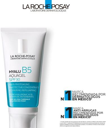 La Roche-Posay Hyalu B5 Aquagel SPF30 50ml - Hydrating Anti-Aging Gel with Sun Protection - Buy Online on GoSupps.com