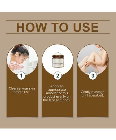  G n rique Tallow Face Cream 56g Face Body Hydrating Cream 1.97x1.93in Natural Facial Moisturizer Sensitive Dry Skins Solution Naturals Skin Care Creams for Dormitory Traveling - Buy Online on GoSupps.com