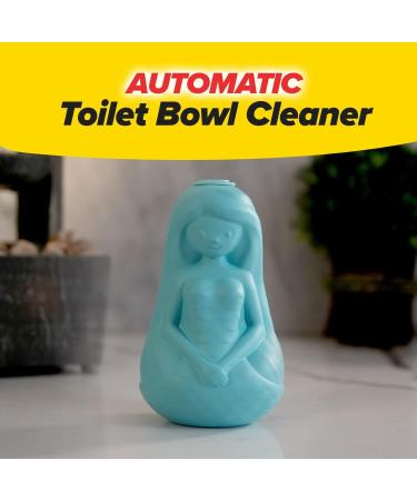 Mer-Maid Automatic Toilet Bowl Cleaner | AS-SEEN-ON-TV | Cleans, Freshens, Deodorizes | Lasts Up to 3 Months | Ultra-Strength Concentrated Formula | Easy-to-Use | 4 In Blue - Buy Online on GoSupps.com