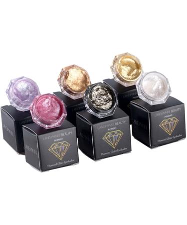 Liquid Glitter Eyeshadow Long Lasting Quick-Drying Opaque Gel Eyeshadow Creates High-Impact Multi-Dimensional Eye Looks Creme Eye Shadow Brown Cream Eyeshadow Party Accessory (Pink) - Buy Online on GoSupps.com
