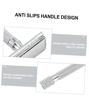 FRCOLOR Pack of 3 Manual Shaver - Stainless Steel Double-Sided Safety Razor for Men | Electric & T-Face Razor | Durable & Efficient - Perfect Grooming Tool - Buy Online on GoSupps.com