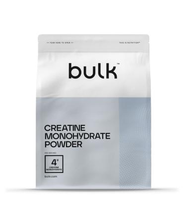 Bulk Bulk Creatine Monohydrate Micronized Vanilla 500g 100 servings