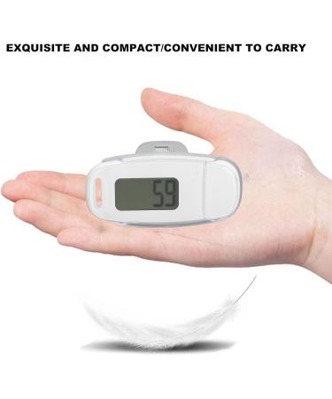 Tyenaza Precise Pedometer & Step Counter - Large Digital Display for Travel & Sports (White) - Buy Now! - Buy Online on GoSupps.com