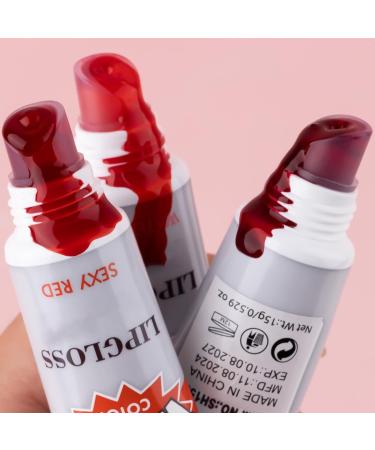 D collez l vres mat d collez le brillant l vres | 6x Gloss l vres imperm able pour femme et fille - Brillant l vres imperm able l'eau brillant l vres imperm able longue dur e - Buy Online on GoSupps.com