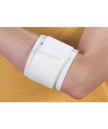 Tennis Elbow Support White One Size Fits All