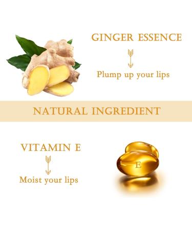 Rosarden Natural Lip Plumper and Lip Care Serum Lip Enhancer Lip Gloss Balm Maximizer for Fullness Plumping and Moisturizing Lips clear - Buy Online on GoSupps.com