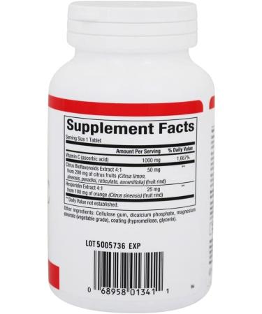 Natural Factors Vitamin C 1000 mg - 90 Time Release Tablets for Immune Support - Buy Online on GoSupps.com