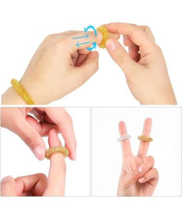 Back Scraper & Scalp Massage Set | Telescopic Back Scratchers & Finger Massage Rings for Stress Relief & Blood Circulation | Ideal Relaxation Gift - Buy Online on GoSupps.com