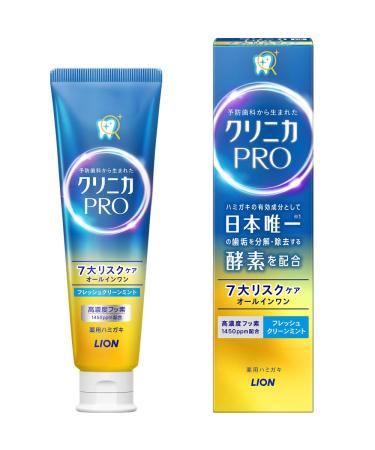 LION Clinica Pro All in One Seven Lisk Care Toothpaste 95g - Fresh Clean Mint