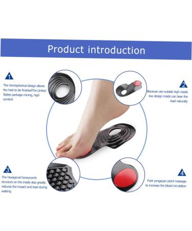 FRCOLOR High Heel Insoles for Women - Comfort & Foot Correction Pads - Perfect Heel Pads for All-Day Comfort - Buy Online on GoSupps.com