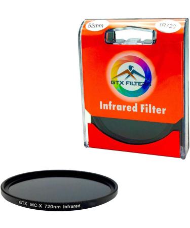 52mm X-Series IR720 Infrared Filter for Digital DSLR Camera Lens - 720nm IR Filter for Enhanced Photography - Buy Online on GoSupps.com