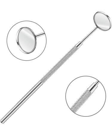 Spuzzo Stainless Steel Mouth Mirror - Dental Tool for Eyelash Makeup Control & Inspection | Mini-Mirror for Clinics - Buy Online on GoSupps.com