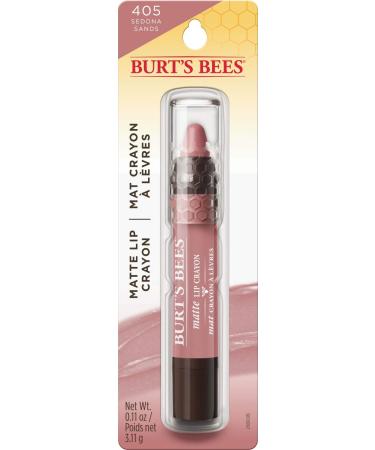 Burt's Bees Sedona Sands Matte Lip Crayon - 100% Natural Origin, Moisturizing Formula | 1 Count - Buy Online on GoSupps.com