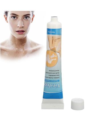Vitiligo Cream Vitiligo Care Cream for Skin Vitiligo Psoriasis Leukoplakia Reduces White Spots on Skin and Improve for Skin Pigmentation Pigmentation 0.7oz