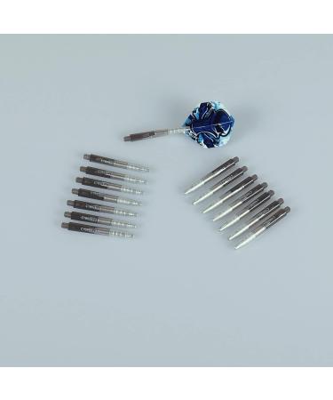 CyeeLife 15Packs Transparent Aluminum-Plastic Dart Shafts (5 Sets) - 35mm/48mm L - Black - Buy Online on GoSupps.com