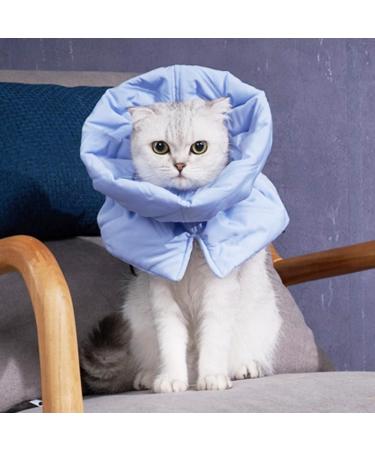 Adjustable Cat Protective Collar - Waterproof Postoperative Cone for Kittens & Cats | Leak Protection & Comfort - Buy Online on GoSupps.com
