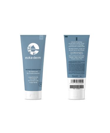 Euka-derm Repair Hand Cream organic reishi & tinder fungus for dry & cracked hands quickly absorbed sanoctua