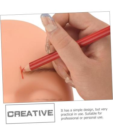 Didiseaon 1 Set beauty salon pen eyebrow makeup pencils women eyebrow pencils 1 count (Pack of 1) Red - Buy Online on GoSupps.com