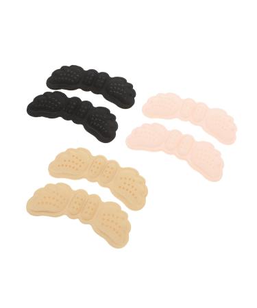 FOMIYES 3 Pairs Heel Wear Pad Heel Pads for Outdoor Heel Pads for Shoes Heel Protectors Anti-Slip Heel Pads Assorted Color 10X3.5X0.3CM