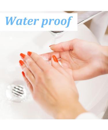 Larrel Pack of 15 sheets / 450 adhesive nail stickers - 15 sizes - Transparent - Double-sided gel - For decoration - Buy Online on GoSupps.com