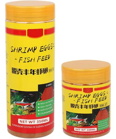 Aquarium Fish Food Unscaled Healthy Freeze Dried Shrimp Eggs for Tropical Fish Small Fish Food - Buy Online on GoSupps.com