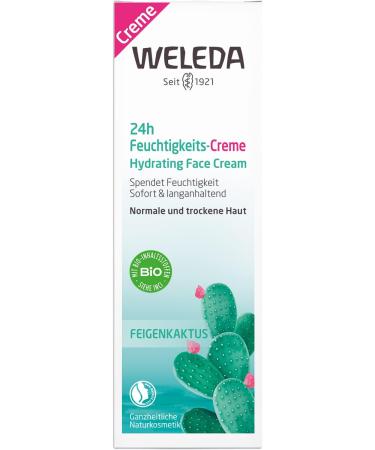 Weleda Prickly Pear Cactus 24hr Hydrating Cream 30ml - Buy Online on GoSupps.com