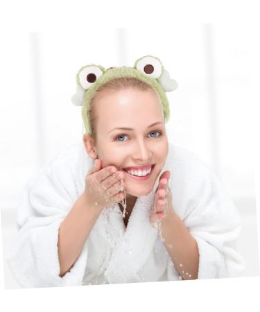 GLSTOY Frog Headband Plush Headband Cute Headbands for Washing Face Makeup Headband Face Washing Headband Spa Headband for Washing Face Headband Washing Face Headband Women Hairband - Buy Online on GoSupps.com