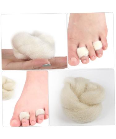 Hemoton 4pcs Wool Toe Pads | Nail Dip Remover | Outdoor Splitter Protectors | Bunions Straightener | Bunion Corrector | Toe Separator | Anti-friction covers - Buy Online on GoSupps.com