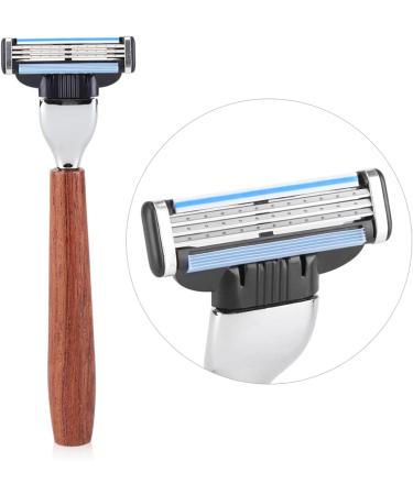 LIYJTK 4-Piece Stainless Steel Shaving Set - Manual Razor Brush & Bowl with Stand - Premium Grooming Kit for Men - Buy Online on GoSupps.com