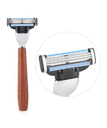 Durable 4-in-1 Shaving Kit - Manual Shaving Stand Set for Travel | Perfect Gift for Men - Buy Online on GoSupps.com