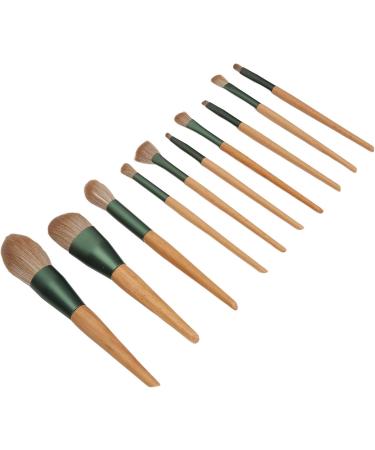Eye Shadow Brushes Synthetic Wooden Handle Portable Travel Essential Makeup Brushes Set for Beginners - Buy Online on GoSupps.com