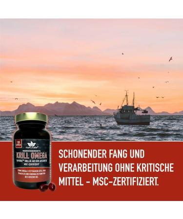 NATURALIE Krill Oil Capsules | Superba Boost | MSC-Certified Antarctic Krill | 120 Laboratory-Tested Capsules | Sustainable & High Quality - Buy Online on GoSupps.com